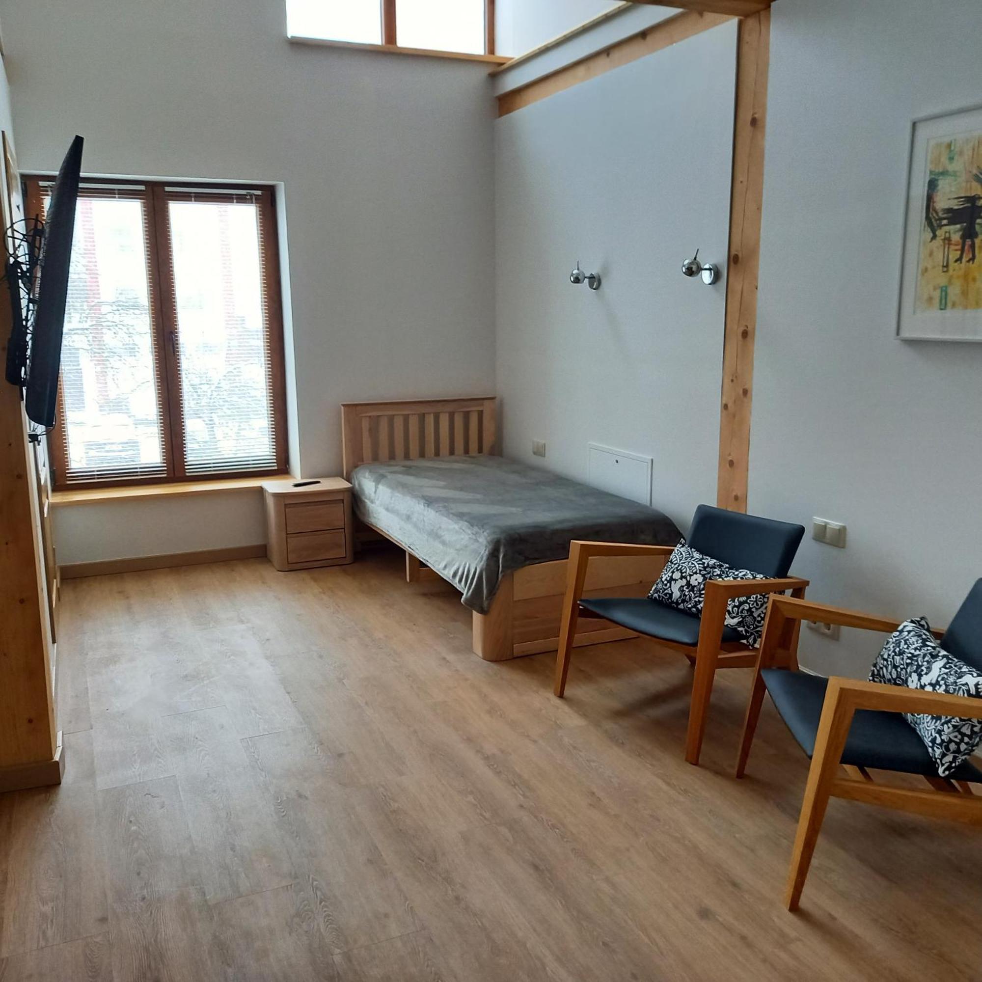 S Neries 19 Apartamentai Su Parkingu Šiauliai Exteriör bild