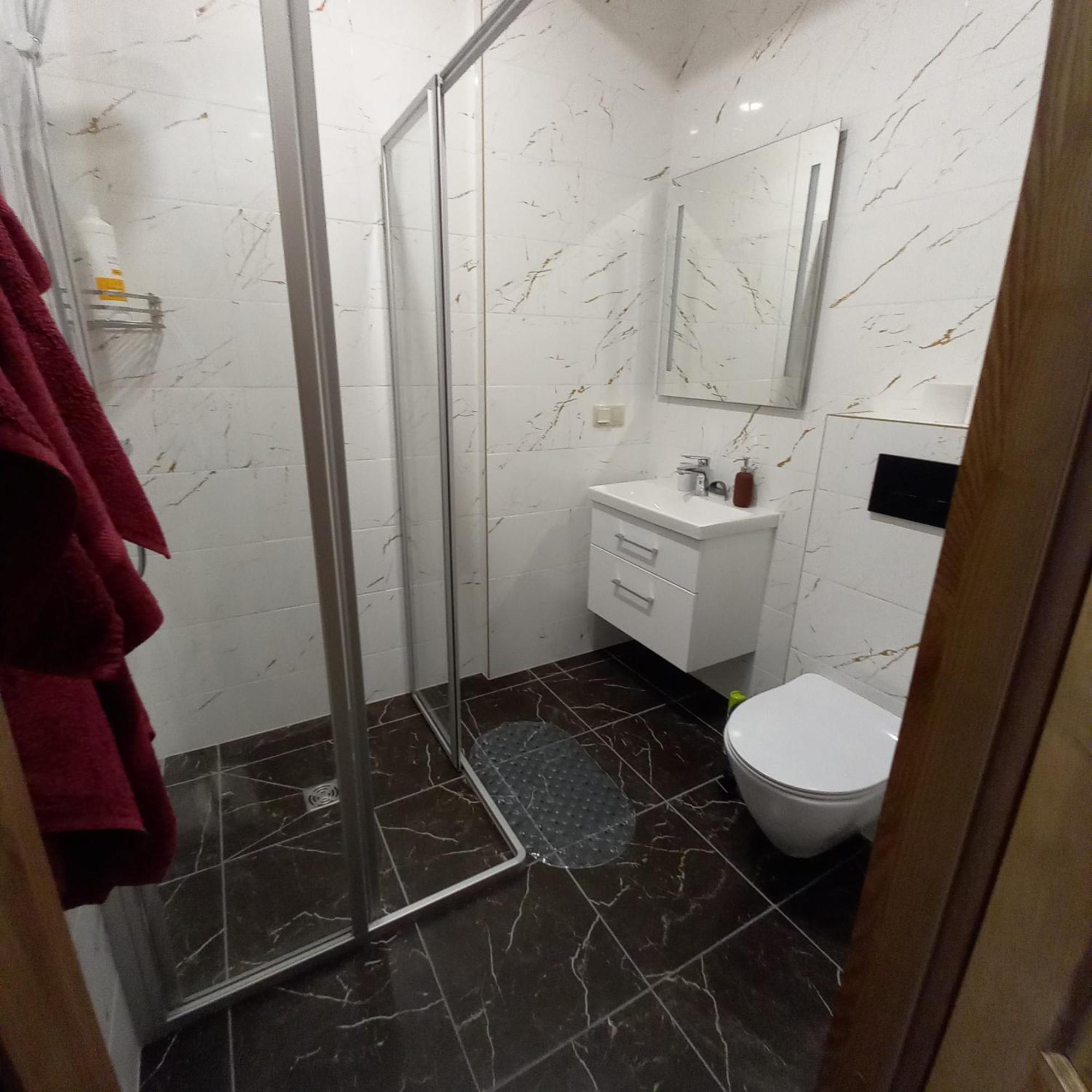 S Neries 19 Apartamentai Su Parkingu Šiauliai Rum bild